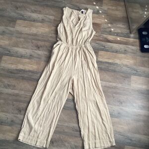 Universal Thread Cream Jumpsuit